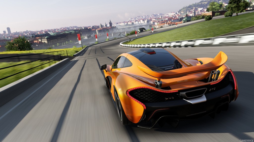 Sådan ser spillene ud på Xbox One. Her ses Forza Motorsport 5