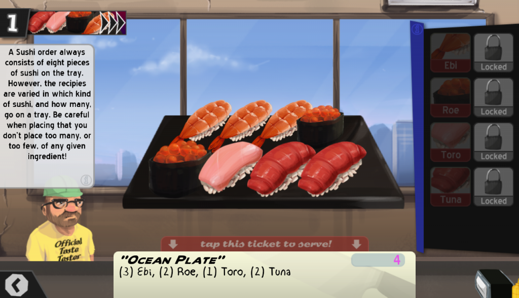 CookServeDeliciousSushi